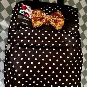 Disney x Igloo Minnie Mouse Backpack with Sequin Bow